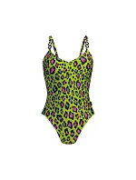Style Antonia jednodílné plavky 7706 apple green - RosaFaia