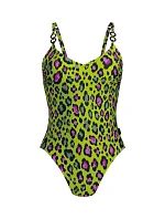 Style Antonia jednodílné plavky 7706 apple green - RosaFaia