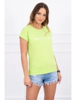 Nakupování je moje kardio halenka světle zelená