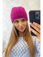 Dámská čepice Rebeka K345 fuchsiová Dámská čepice Rebeka K345 fuchsiová