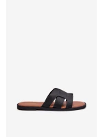 Ploché Dámské Žabky Z Černé model 21661041 - EVENTO Ploché Dámské Žabky Z Černé model 21661041 - EVENTO