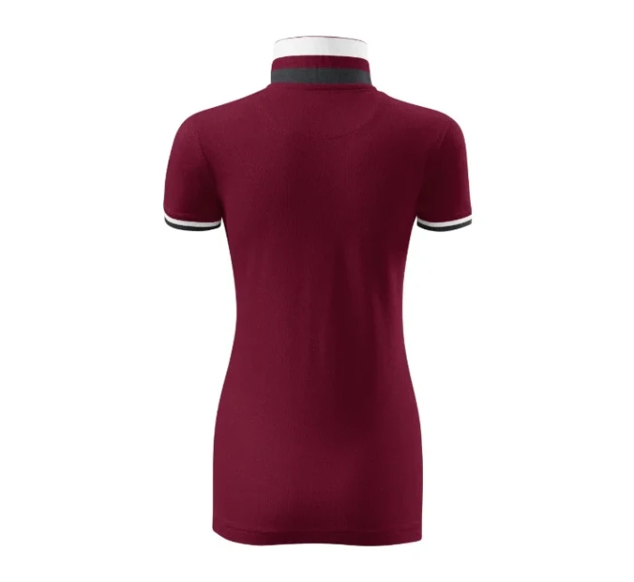 Collar Up polokošile dámská garnet