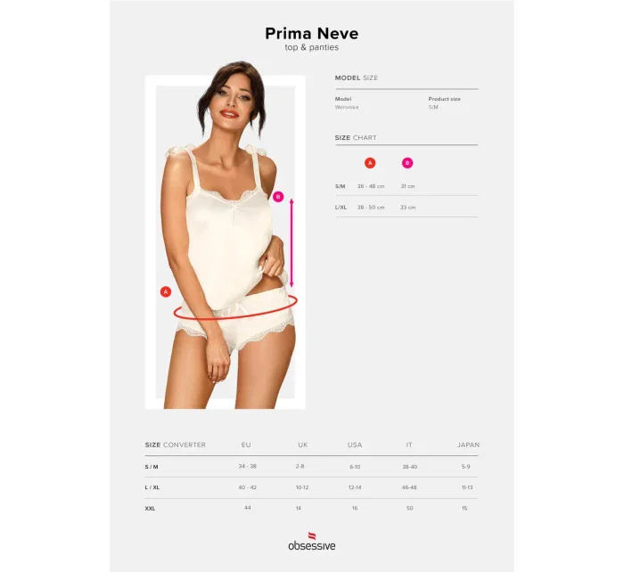 Jemný set Prima Neve set - Obsessive Jemný set Prima Neve set - Obsessive