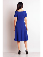 Dámské denní šaty model M099 nebesky modrá - Infinite You