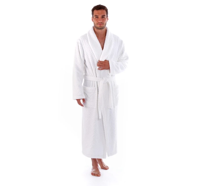 Unisex župan Athena 2116  bílá - Vestis