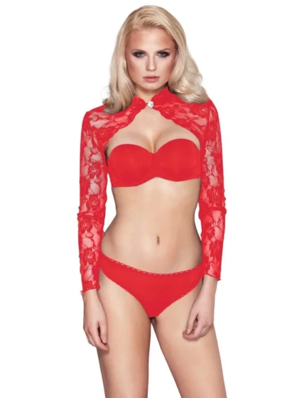 Dámské bolerko Luxuria red - 7-HEAVEN