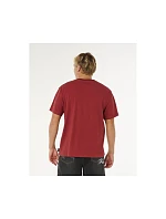 Pánské tričko RIP CURL Medina Inner Vision Spray Tee, červené