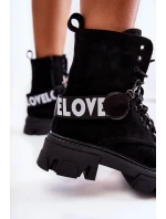 Semišové vysoké kozačky s béžove model 21593542 - Boto