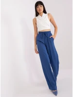 Spodnie LK SP model 18741290 ciemny niebieski - FPrice Spodnie LK SP model 18741290 ciemny niebieski - FPrice