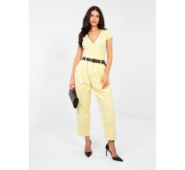 Kalhoty MI SP 2690.00 světle žluté Kalhoty MI SP 2690.00 světle žluté