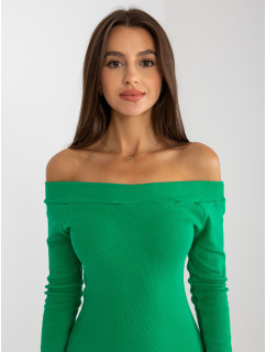 Zelené bavlněné šaty