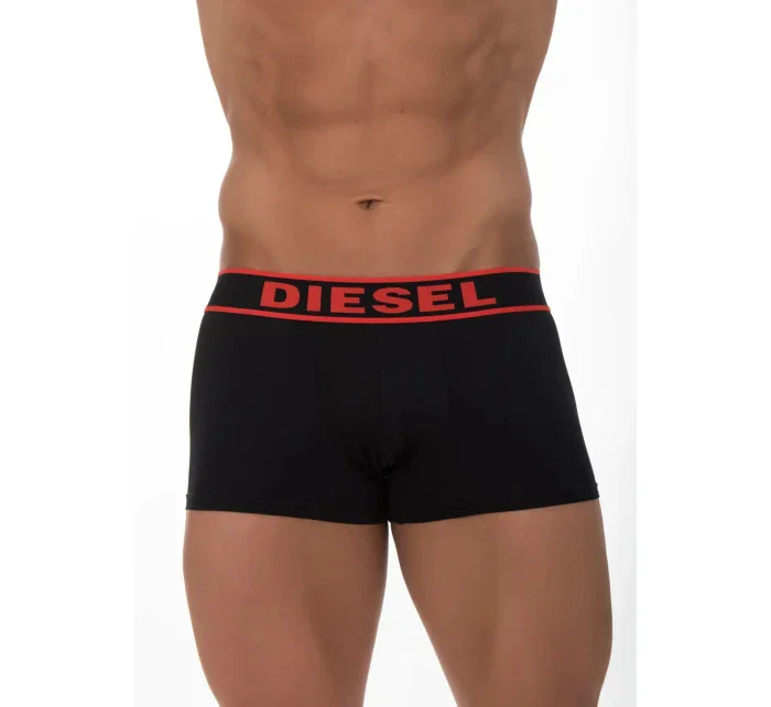 Pánské boxerky 3ks ST3V - 0PCAV - E5927 Růžová s barevným obvodem - Diesel