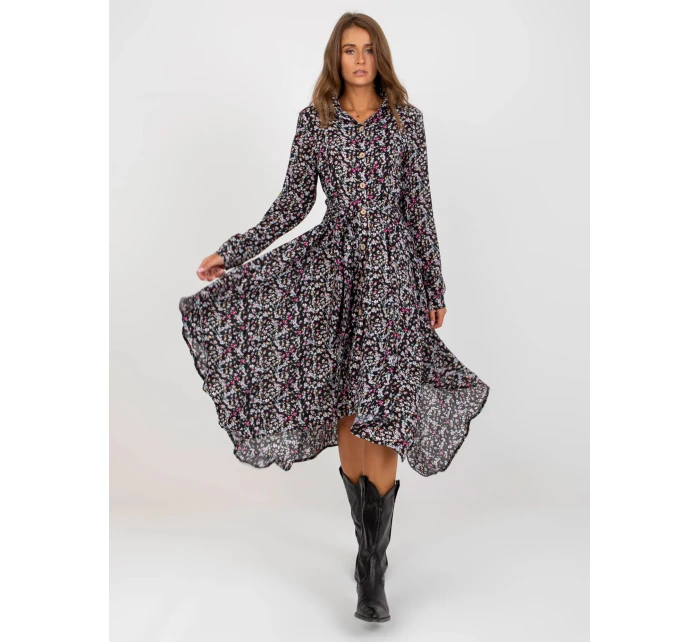 Dámské šaty CHA SK  černé  model 19143804 - Rue Paris