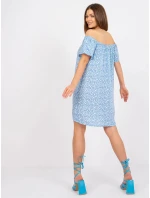 Dámské šaty D73771M30145H světle modré - FPrice Dámské šaty D73771M30145H světle modré - FPrice