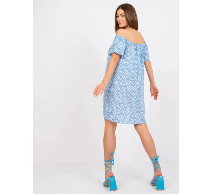 Dámské šaty D73771M30145H světle modré - FPrice Dámské šaty D73771M30145H světle modré - FPrice