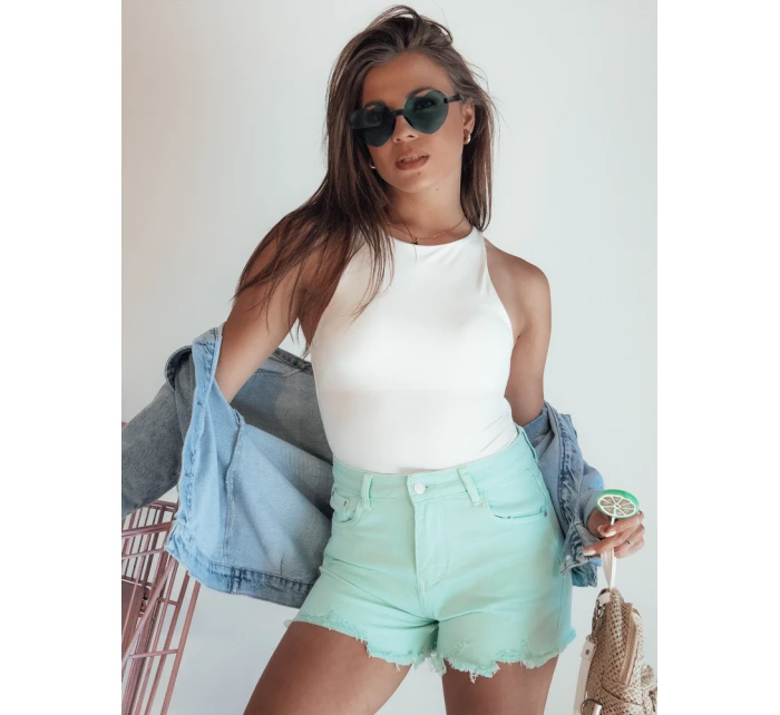 Dámské šortky SUNYLOOK mint FashionStreet SY0371 Dámské šortky SUNYLOOK mint FashionStreet SY0371