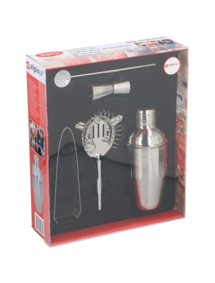 BARMANSKÁ SADA 5 KUSŮ ŠEJKRŮ NA NÁPOJE ALPINA