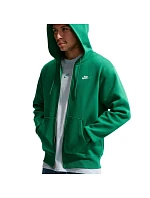 Pánská mikina Club BB FZ Hoodie green model 22202549 365 pánské - NIKE Pánská mikina Club BB FZ Hoodie green model 22202549 365 pánské - NIKE