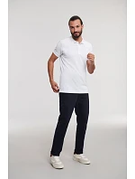 Pánské elastické piqué polo 10. white model 22473866 - Russell Athletic Pánské elastické piqué polo 10. white model 22473866 - Russell Athletic