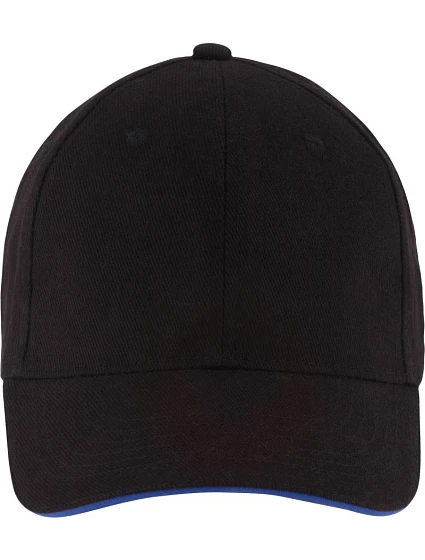 SOL'S Buffalo 6 panelová baseballová kšiltovka 25.8100 black/royal blue SOL'S Buffalo 6 panelová baseballová kšiltovka 25.8100 black/royal blue