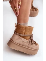 Sněhule S Na Platformě Hnědé model 21676659 - Boto Sněhule S Na Platformě Hnědé model 21676659 - Boto