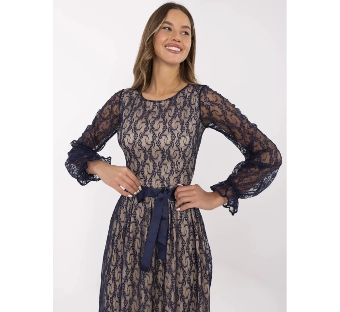 Šaty LK SK model 20975943 tmavě modré - FPrice