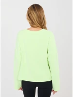 Mikina MJ BL Q2101.84 světle zelená