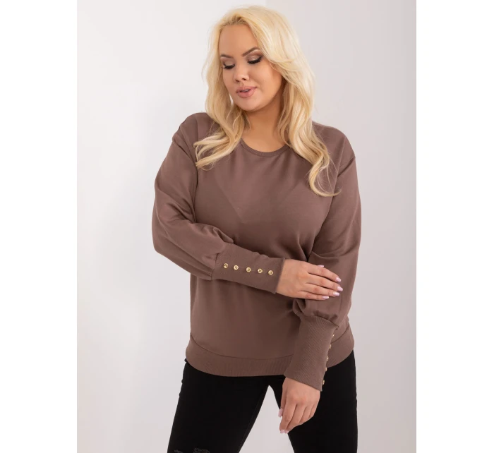 Bluzka RV BZ model 19755312 brązowy - FPrice