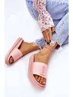 Dámské pantofle Big Star - světle růžové Dámské pantofle Big Star - světle růžové