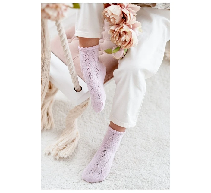 Dětské prolamované ponožky -ŻUR-thin 1511.001