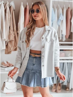 džínová mini sukně s volánky MIRABELL modrá FashionStreet CY0506