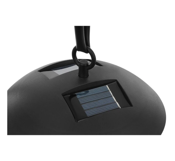 SOLÁRNÍ LAMPA PLASTOVÁ KOULE ZÁVĚSNÁ 20CM