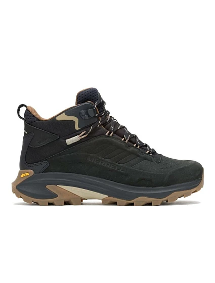 Turistické boty Merrell Moab Speed 2 LTR Mid WP – černé Turistické boty Merrell Moab Speed 2 LTR Mid WP – černé