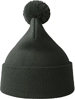 Atlantis Headwear Wind-S Pompom Pletená čepice s bambulí 33.0294 dark grey Atlantis Headwear Wind-S Pompom Pletená čepice s bambulí 33.0294 dark grey