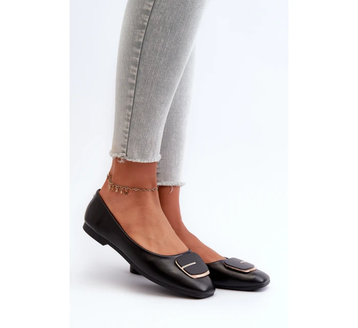 Dámské z ekokože s ozdobou Černé model 21666302 - Boto