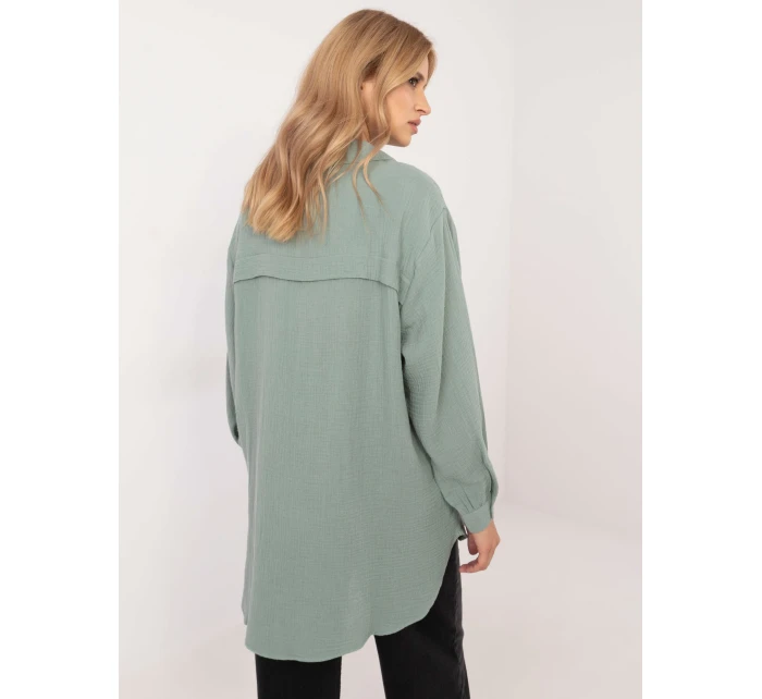 Koszula model 20612208 pistacjowy - FPrice