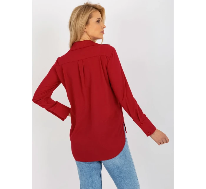 Dámská košile LK KS model 18171347 kaštanová - FPrice