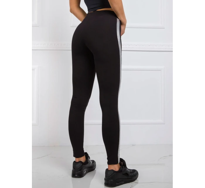 Legíny RV LG R4766.06 černá a stříbrná