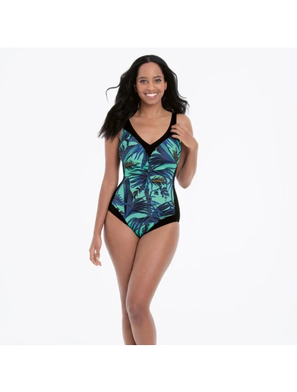 Jednodílné plavky 7326 M3 černo-zeleno-modré - Anita Jednodílné plavky 7326 M3 černo-zeleno-modré - Anita