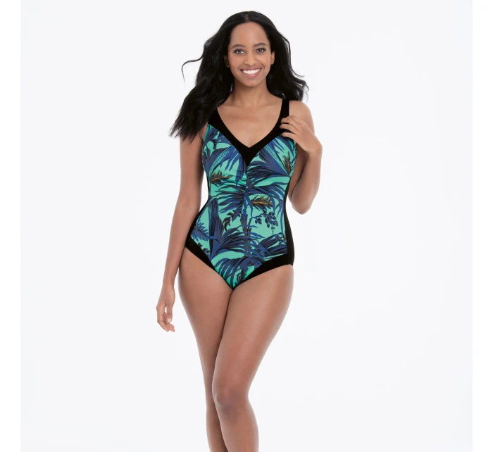 Jednodílné plavky 7326 M3 černo-zeleno-modré - Anita Jednodílné plavky 7326 M3 černo-zeleno-modré - Anita