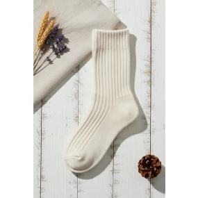 Pánské ponožky 53 cream - Skarpol