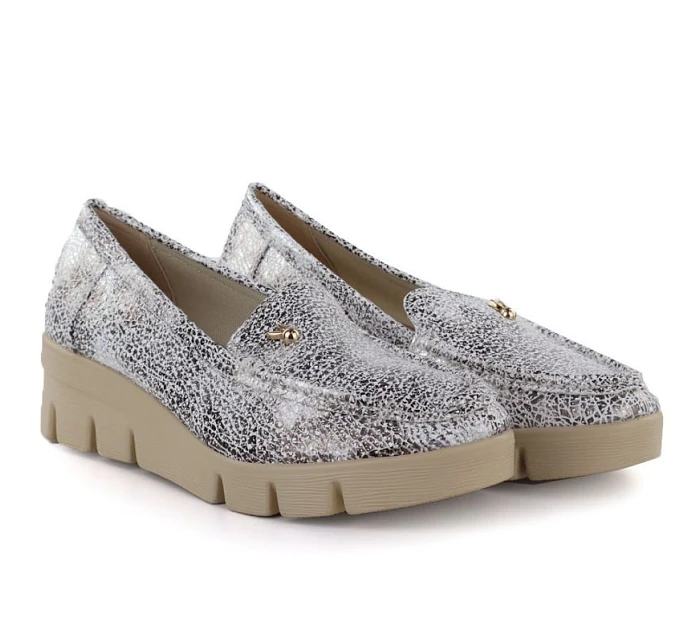 Dámské boty na platformě ve zlaté barvě M.Daszynski model 22068838 - M. Daszyński Dámské boty na platformě ve zlaté barvě M.Daszynski model 22068838 - M. Daszyński