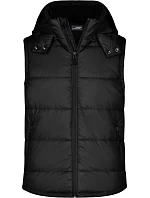 JN Pánská prošívaná vesta s kapucí 02. black model 22494817 - Daiber