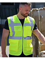 – Larisa Multifunkční síťovaná vesta hi vis yellow model 22451847 - Korntex – Larisa Multifunkční síťovaná vesta hi vis yellow model 22451847 - Korntex