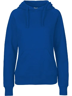 Neutral O 83101 Dámská mikina s kapucí z bio bavlny 77.8311 royal