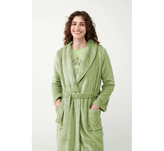 Dlouhý župan model 20516303 - Vamp Dlouhý župan model 20516303 - Vamp