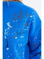 Izolační sada s barevným potiskem chrpově modrá