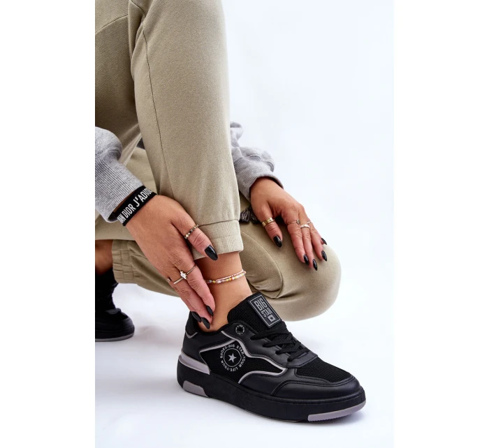 Dámská sportovní obuv Big Star model 21608865 Černá a šedá - Big Star Shoes Dámská sportovní obuv Big Star model 21608865 Černá a šedá - Big Star Shoes