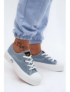 Dámské tenisky na platformě LEE ISLA C WOMEN LOW 50261002.21H džínové