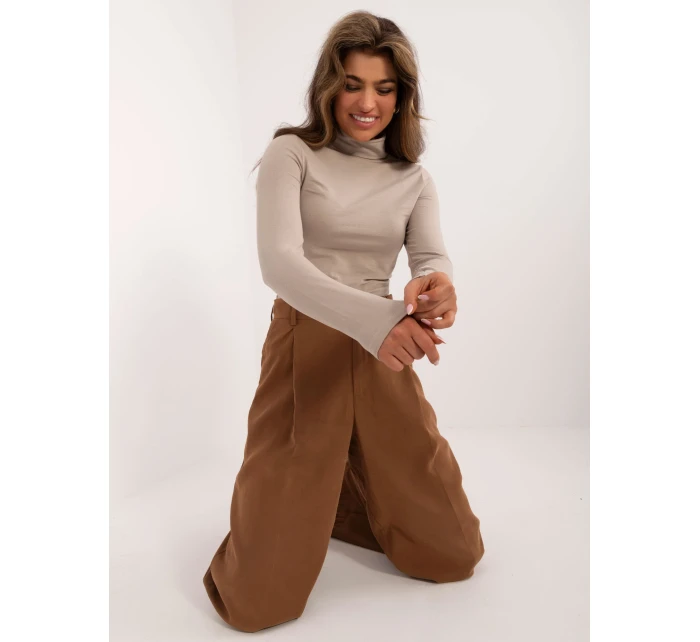 Bluzka model 20280539 ciemny bezowy - FPrice